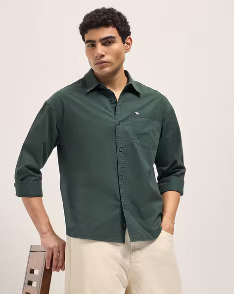 Cotton Relaxed Fit Shirt