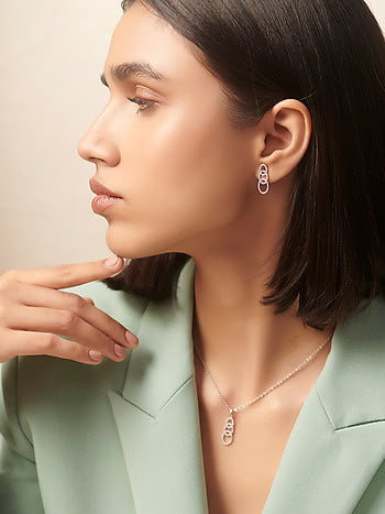 Walk Me Home Earrings in 925 Silver