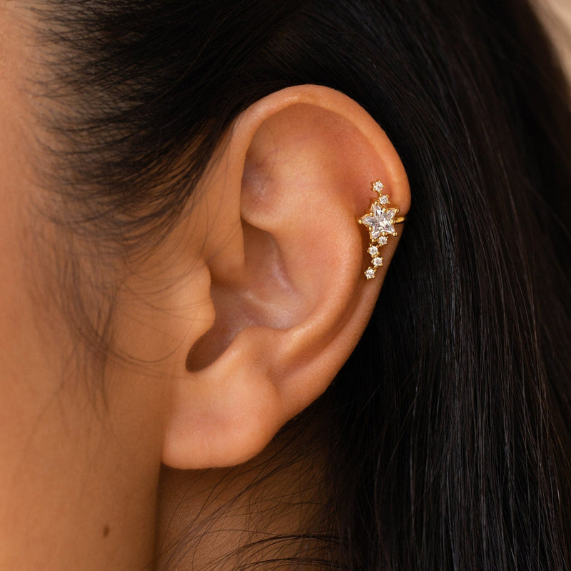 Starry Night Ear Cuffs